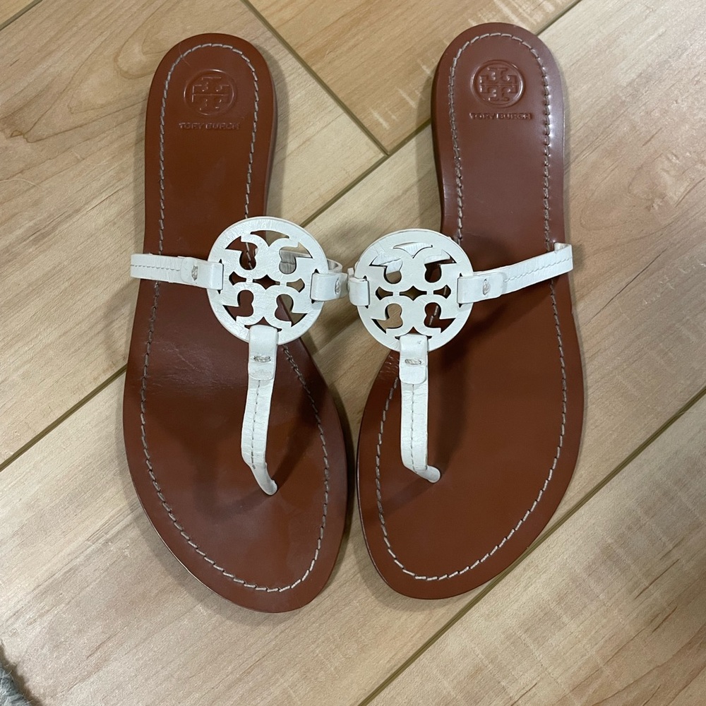 Mini Miller Leather Sandals